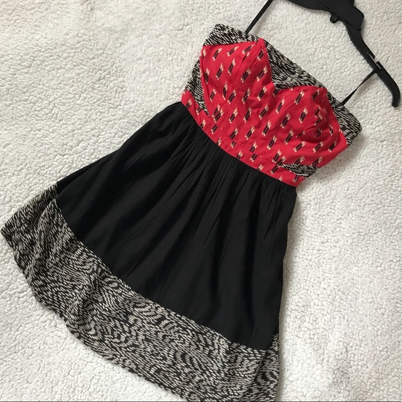 Silence&Noise strapless summer dress.Size Small - Picture 7 of 7